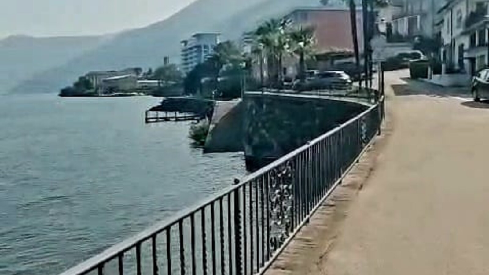 Lake Maggiore view near Ristorante La Dolce Vita