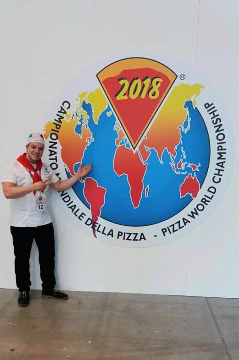 Sorin Andrei at the 2018 International Pizza Competition