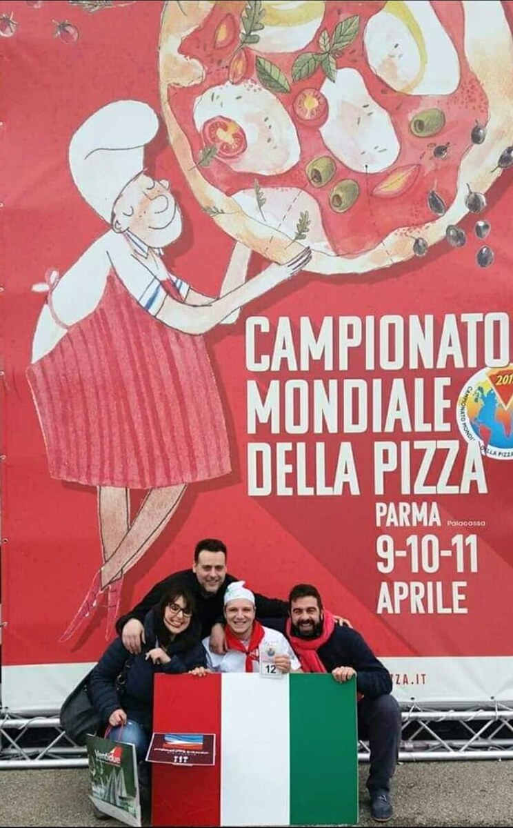 Sorin Andrei at the Parma International Pizza Championship